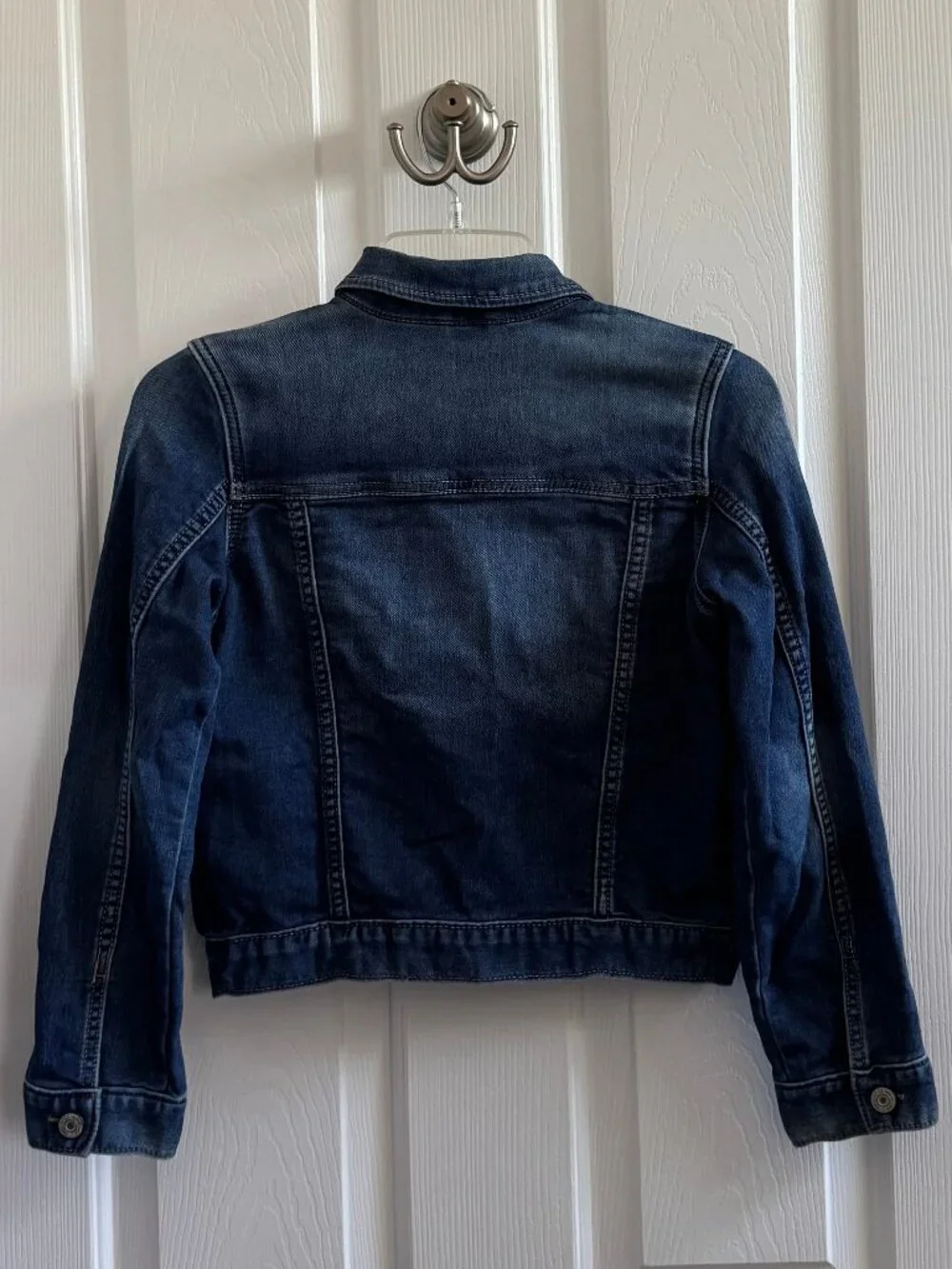 Girls Gap Kids Denim Jacket Medium Wash Size Large Regular, Great condition!